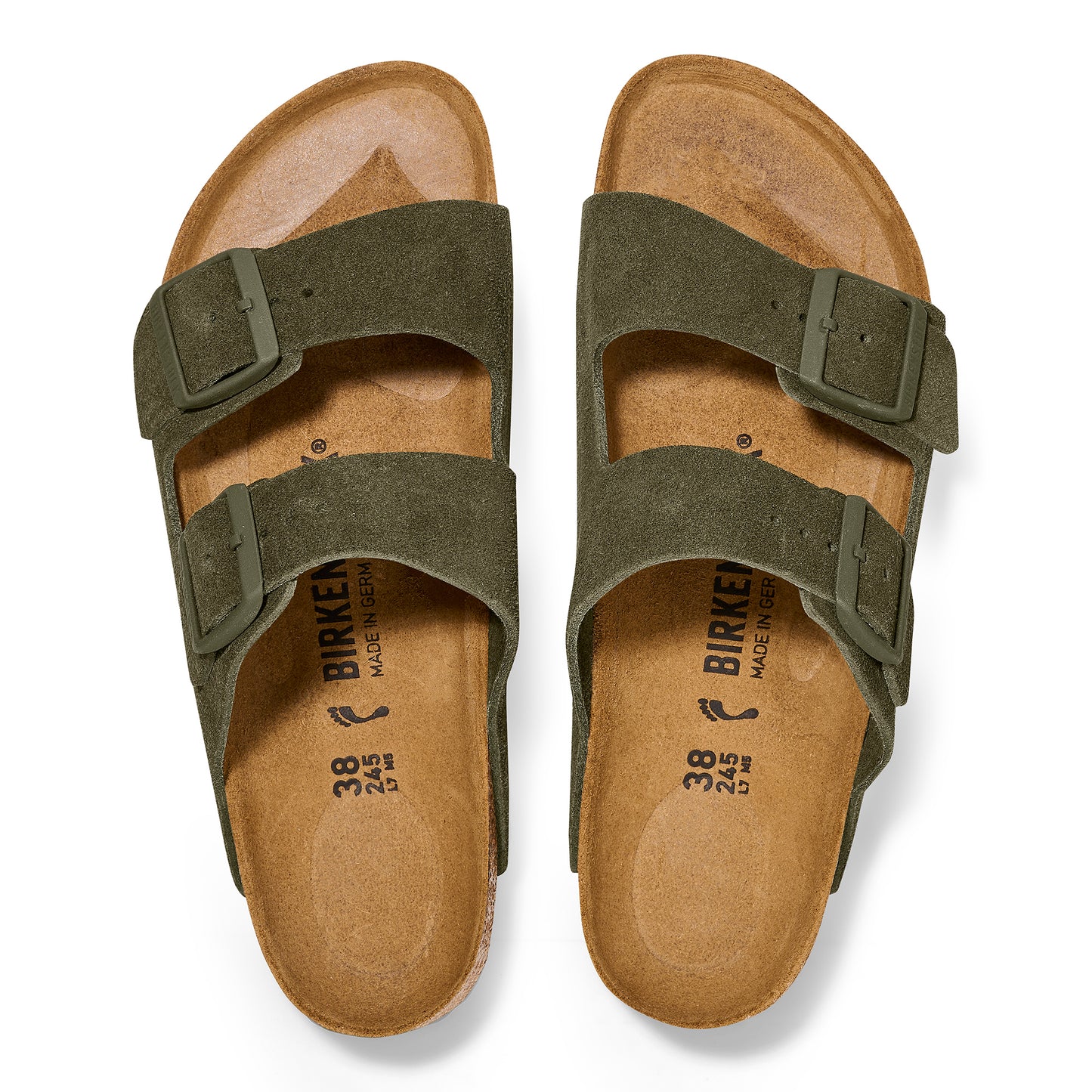 Arizona Suede Leather - Thyme