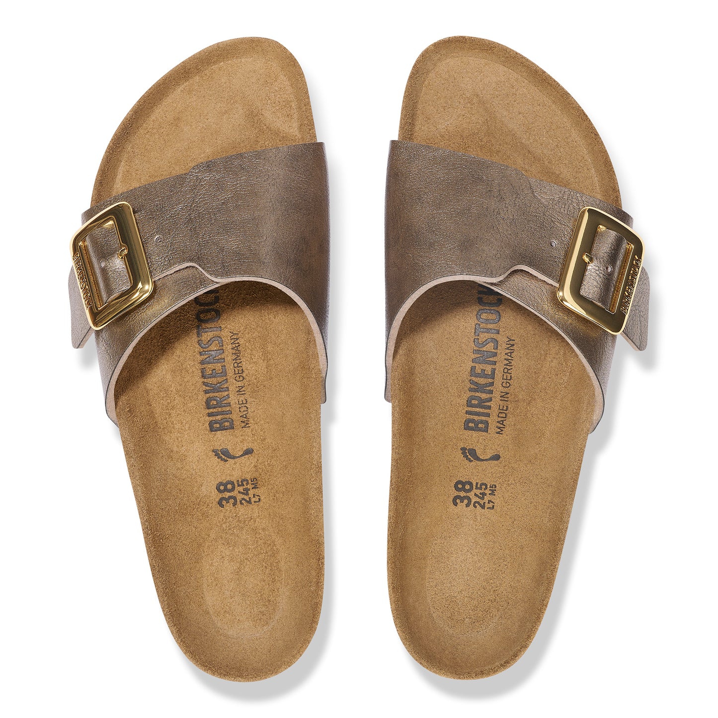 Catalina Luxe Buckle Birko-Flor - Graceful Taupe