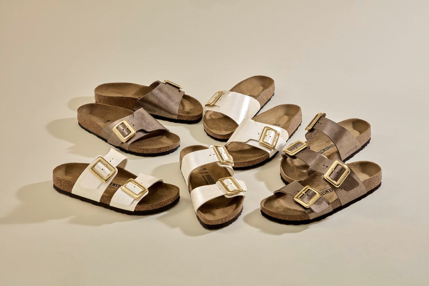 Catalina Luxe Buckle Birko-Flor - Graceful Taupe