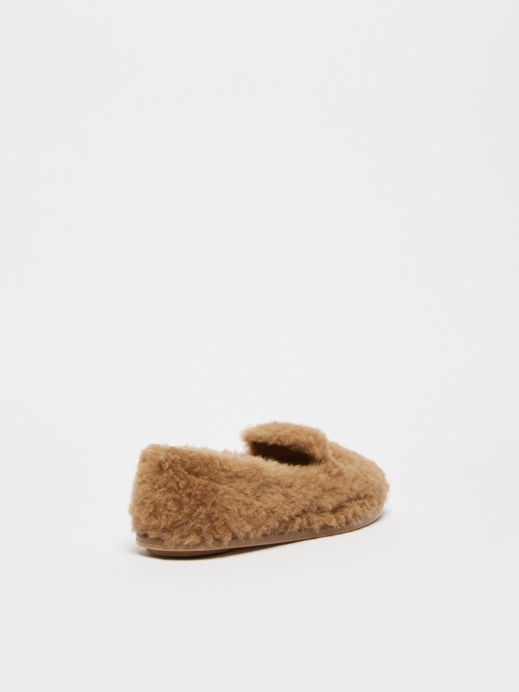 Teddy fabric slippers - Slipper Lounge