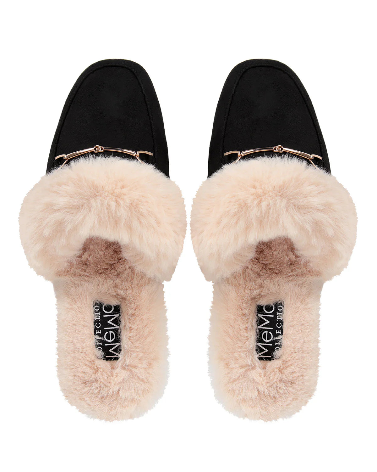 Women's The Brixton Mule Faux-Fur Lined Loafer Slippers - Slipper Lounge