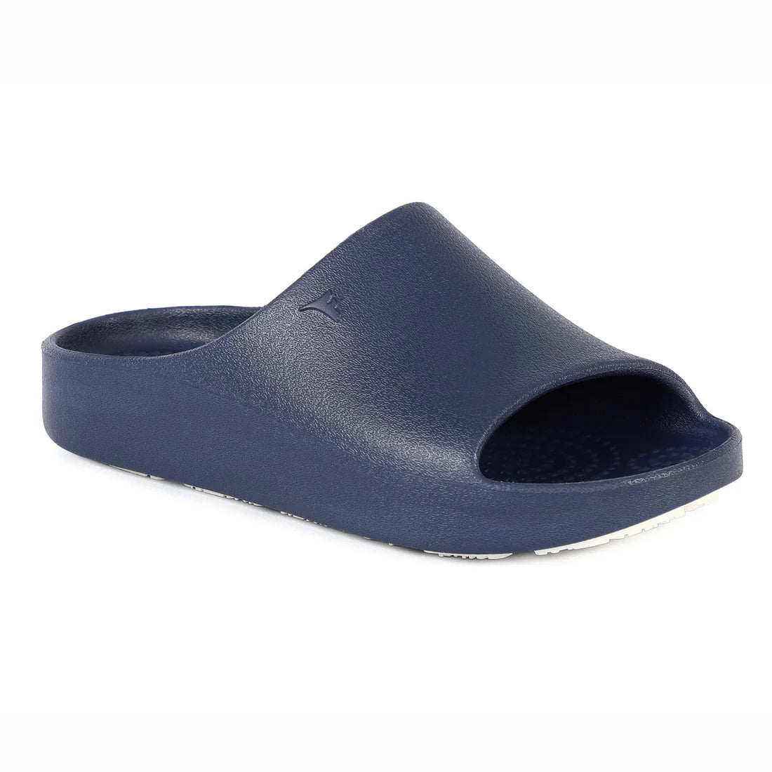 Navy Peony/Bright White Lane-4 kids slide - Slipper Lounge