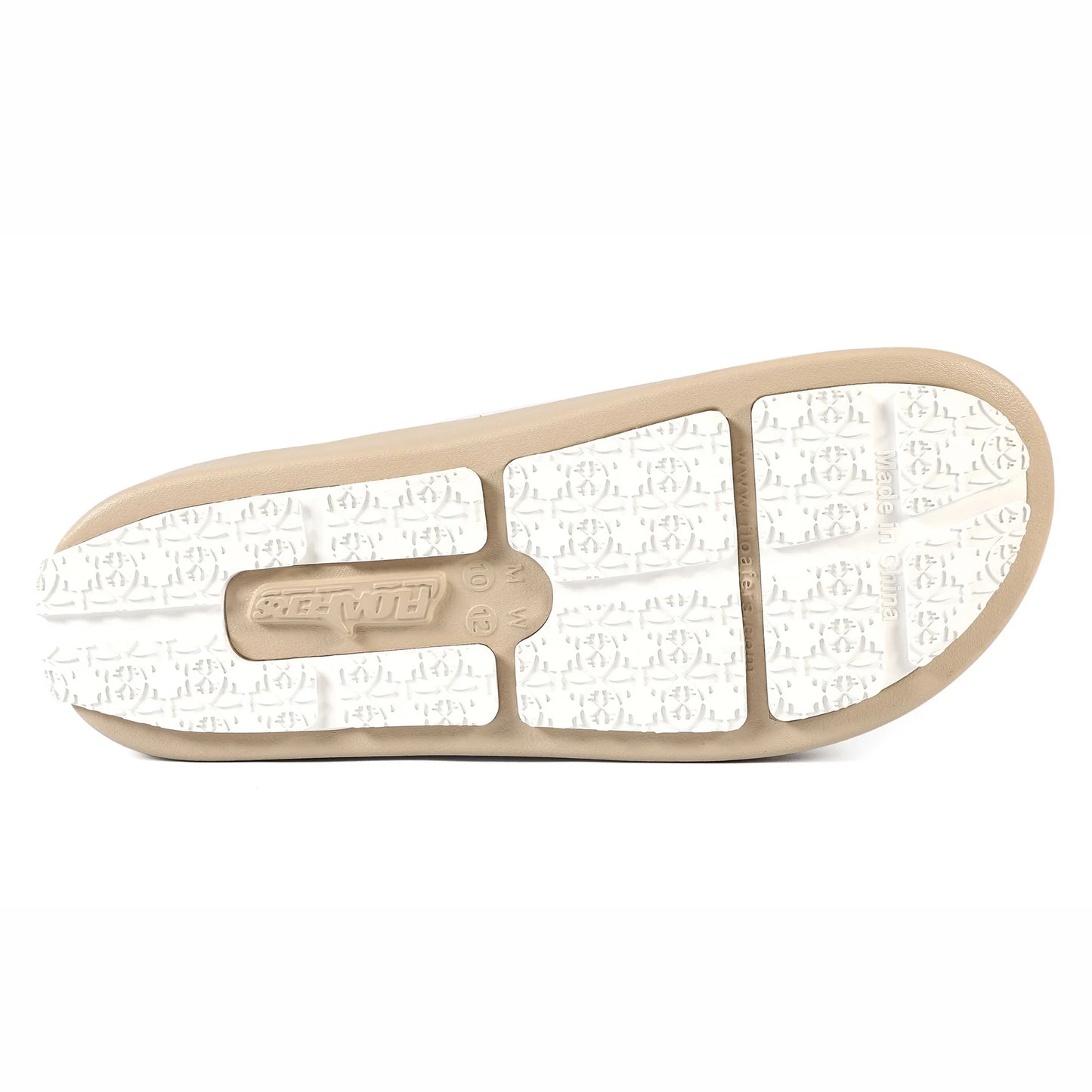 Warm Sand/Bright White Lane-4 Adult Slide - Slipper Lounge