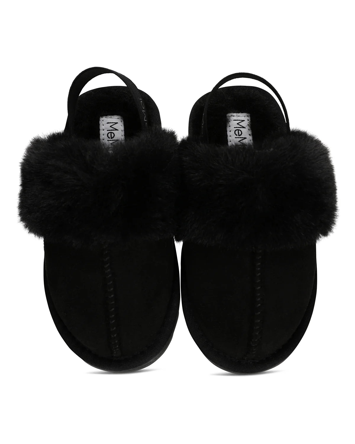 Kids' Fluffy Slide Slingback Slippers - Slipper Lounge