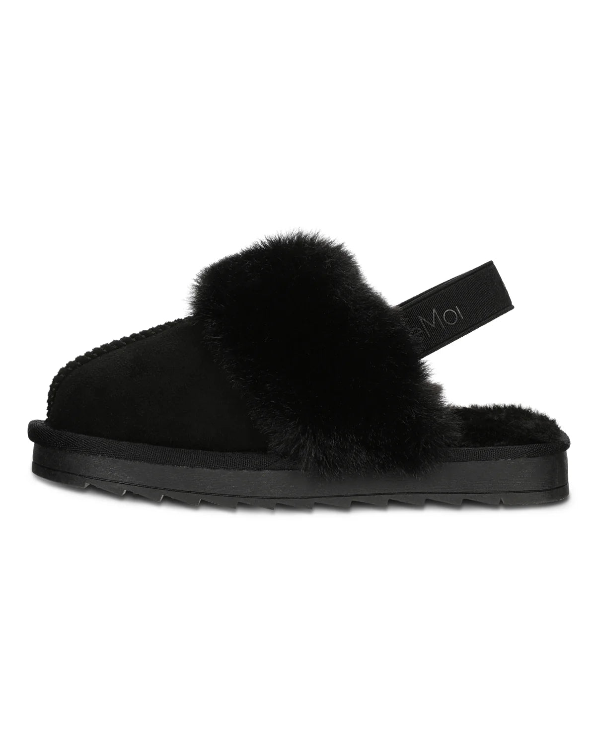 Kids' Fluffy Slide Slingback Slippers - Slipper Lounge