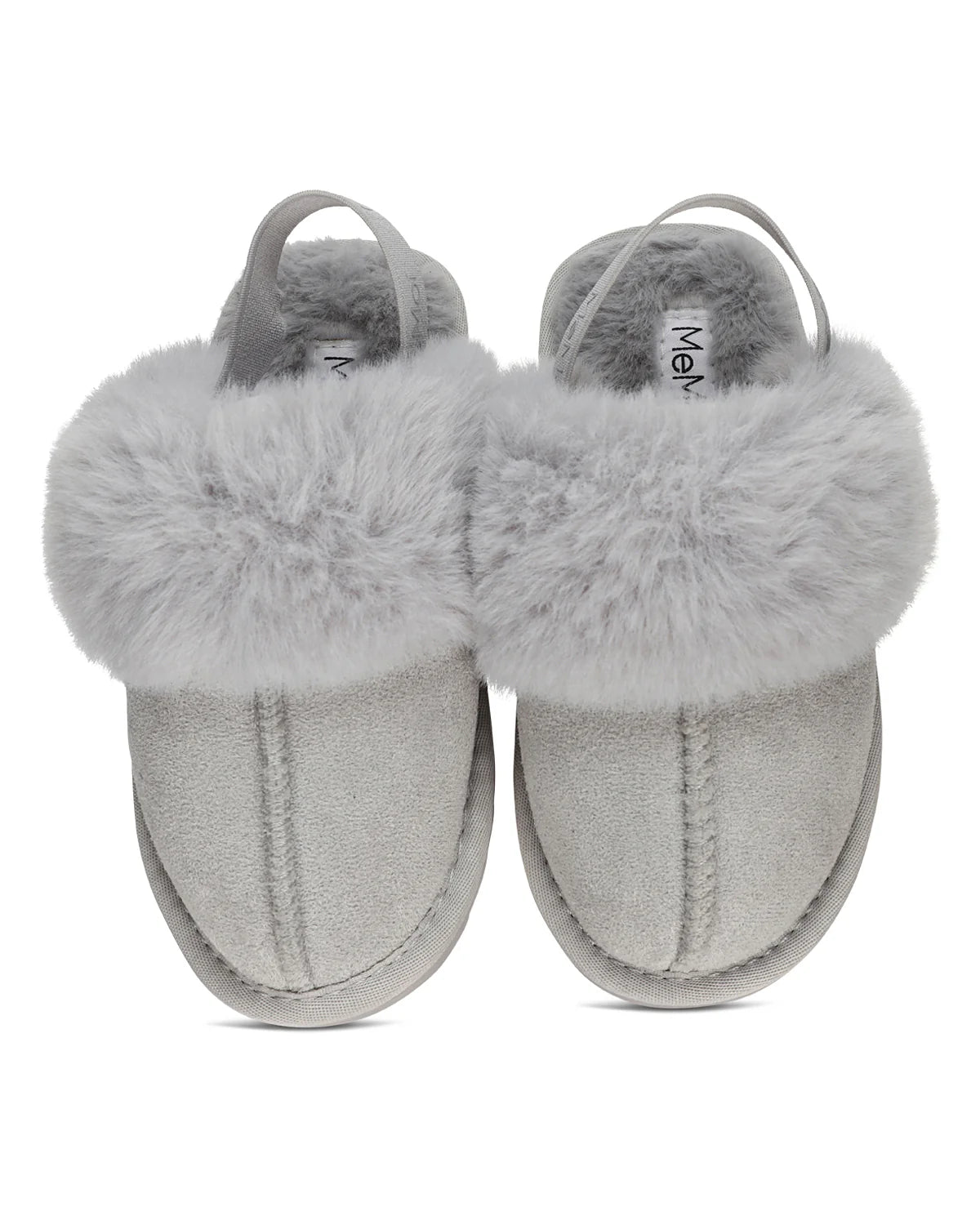 Kids' Fluffy Slide Slingback Slippers - Slipper Lounge