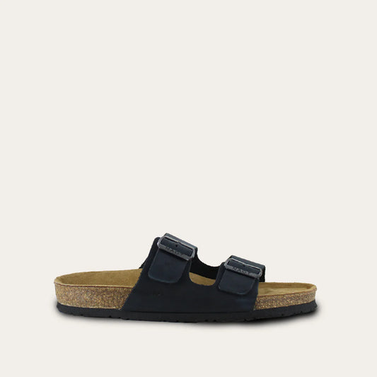 Santa Barbara Women's Black Nubuck - Slipper Lounge