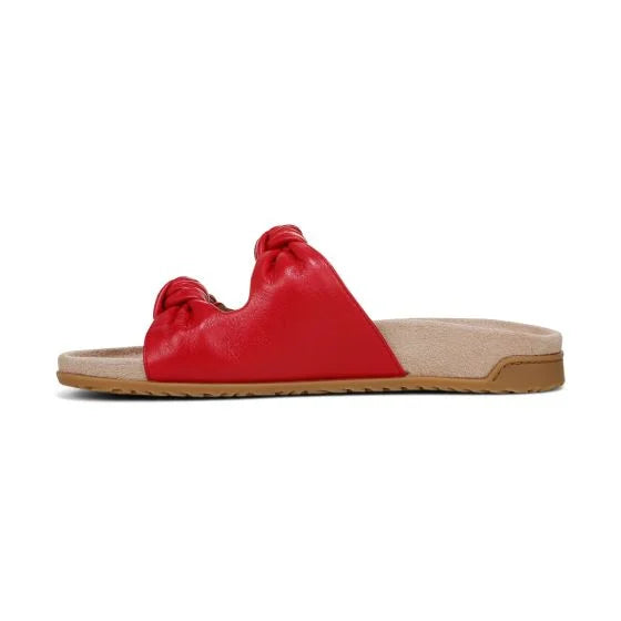 Elara Slide Sandal Fruit Punch Leather