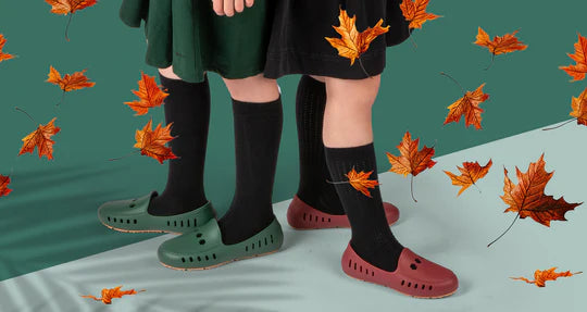 Cruise Loafer - Green 3 Daisy Perforation / Waterproof - Slipper Lounge