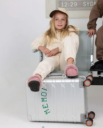 Corduroy Fluffy Slipper-Blush