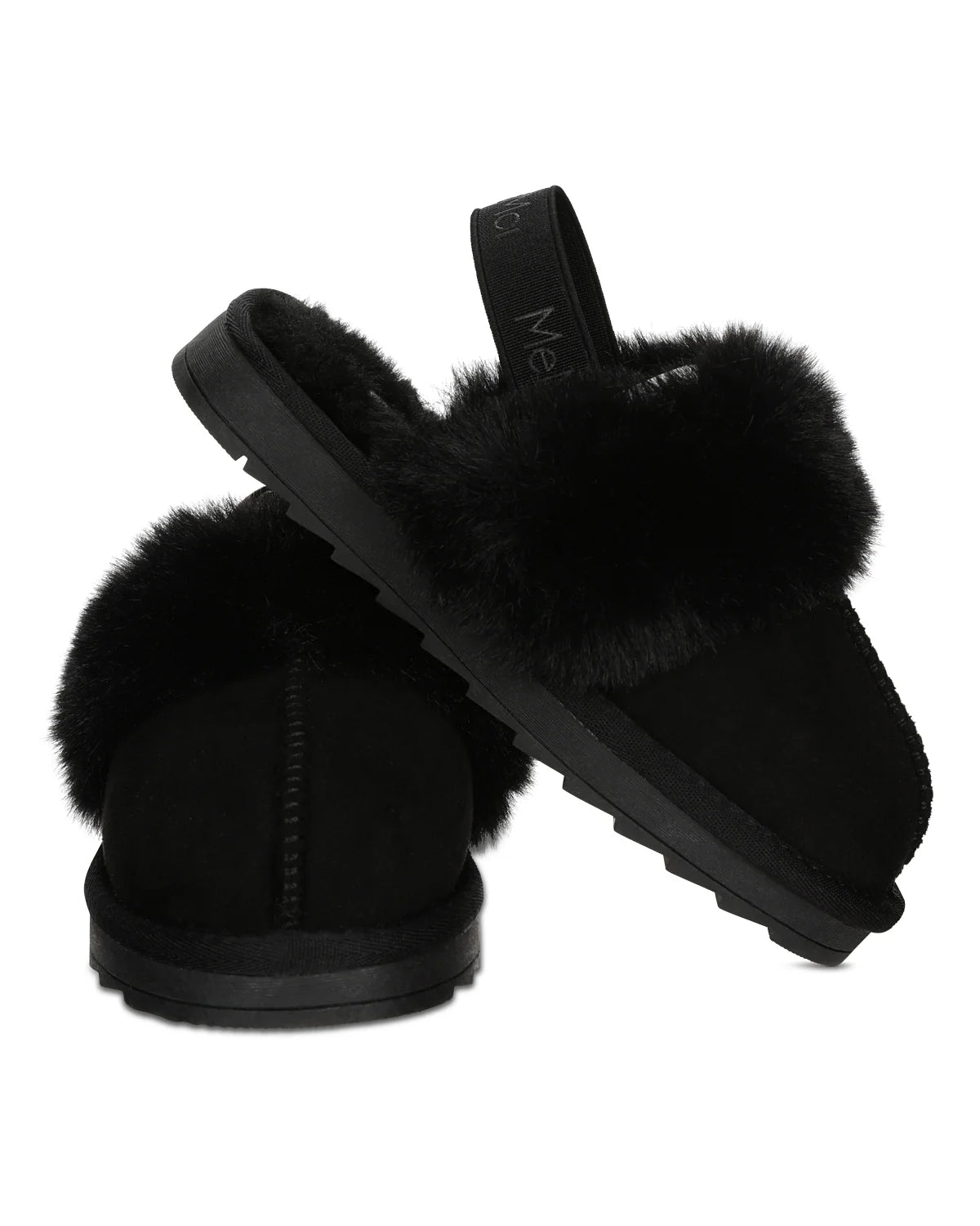 Kids' Fluffy Slide Slingback Slippers