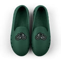 Cruise Loafer Kids - Green with Denim Bike Patch / Waterproof - Slipper Lounge