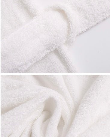 Classic Ultra-Soft Absorbent Cotton Bathrobe / Dark Gray