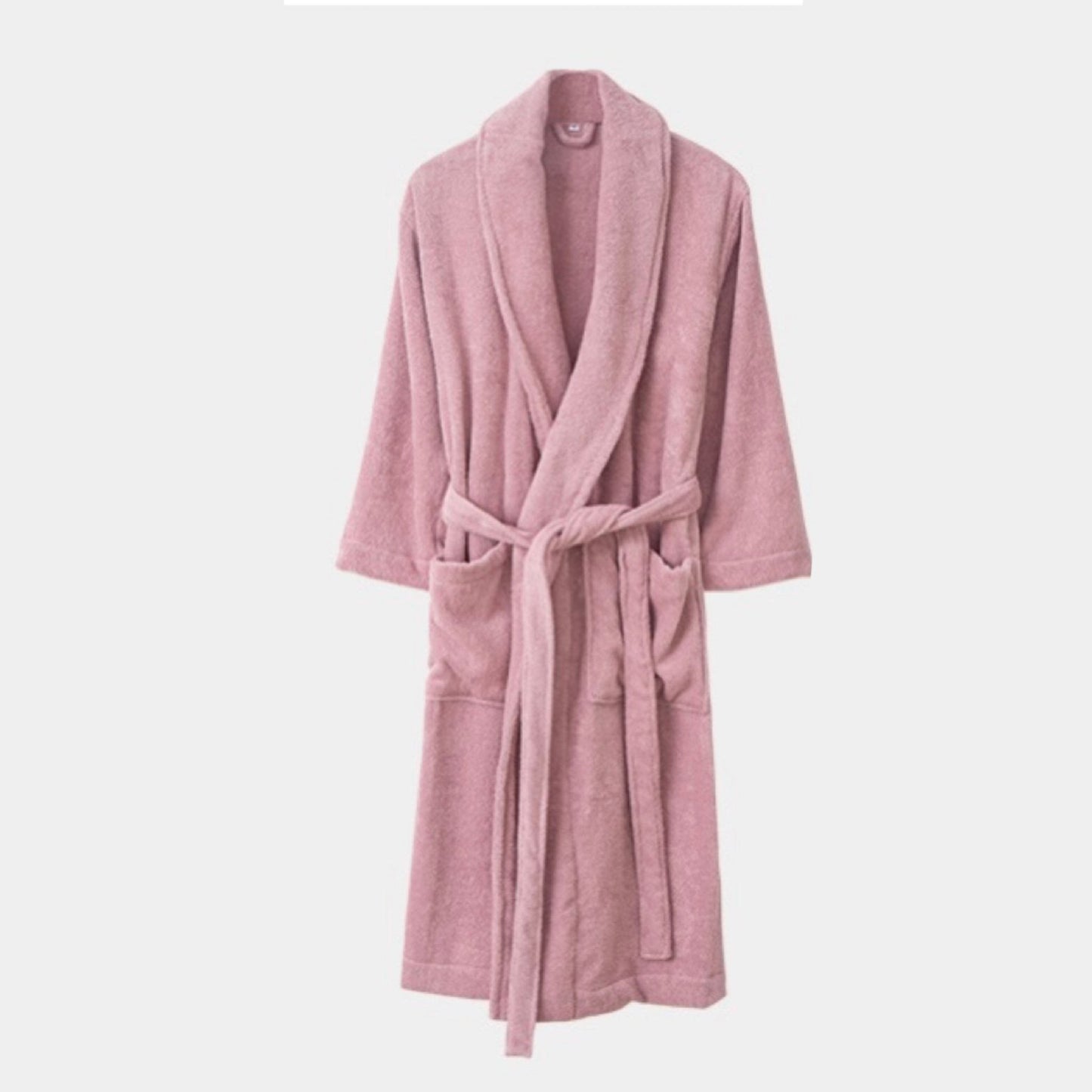 Classic Ultra-Soft Absorbent Cotton Bathrobe / Gray