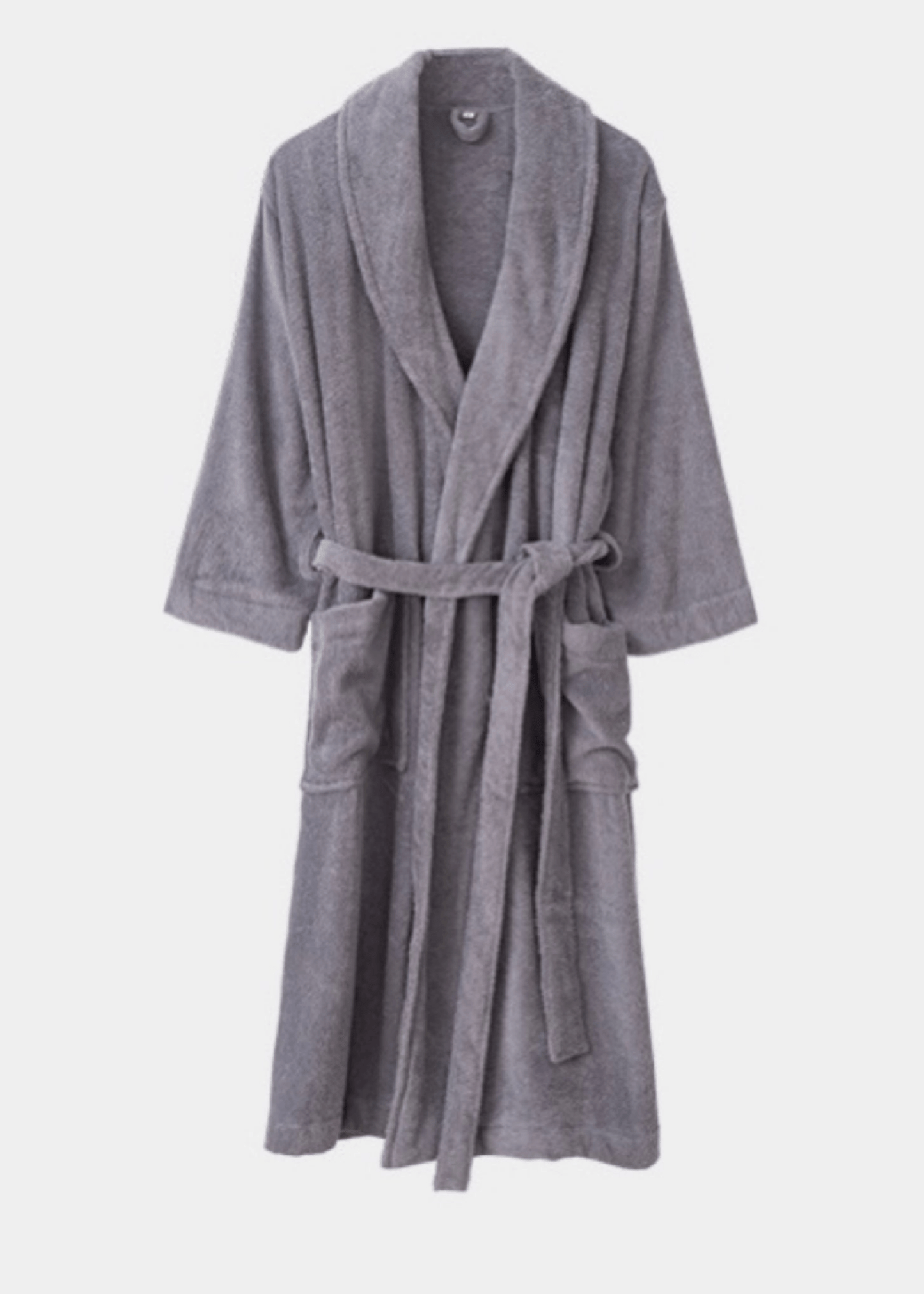 Classic Ultra-Soft Absorbent Cotton Bathrobe / Gray