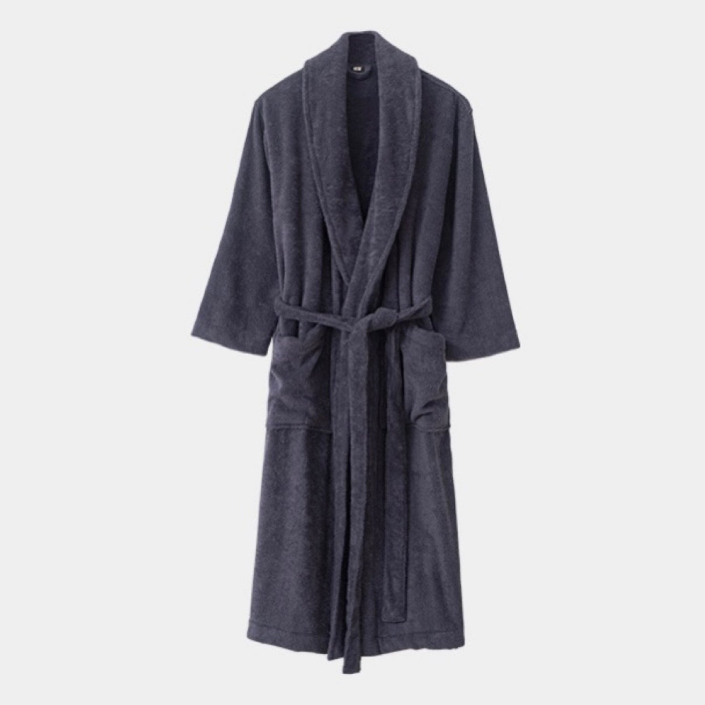 Classic Ultra-Soft Absorbent Cotton Bathrobe / Gray