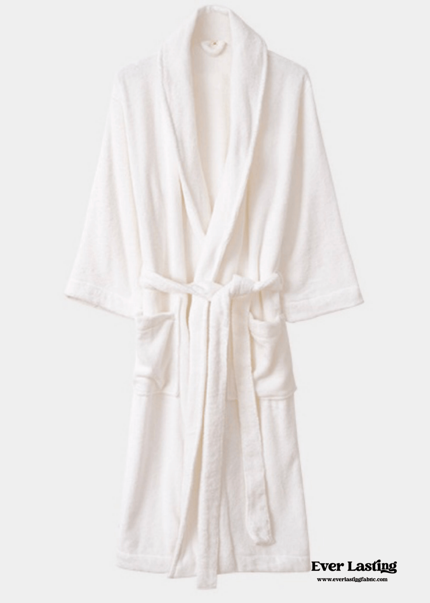 Classic Ultra-Soft Absorbent Cotton Bathrobe / Pink